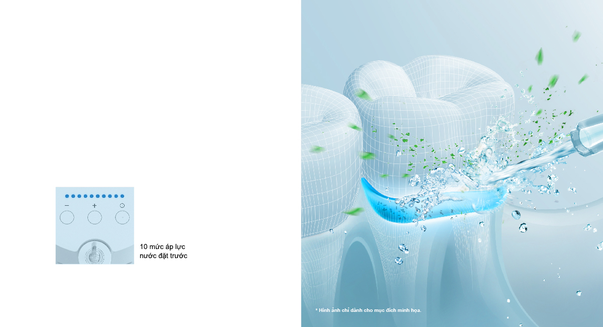 Đầu phun nước làm sạch túi nha chu