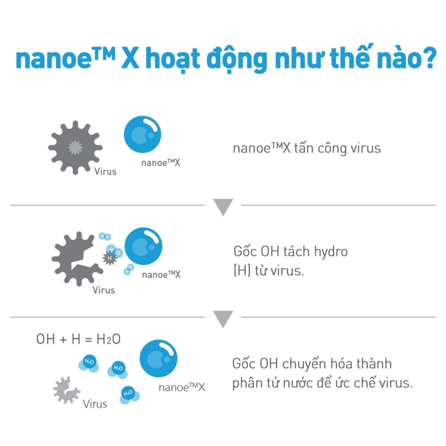 nanoe™X hoạt động như thế nào?