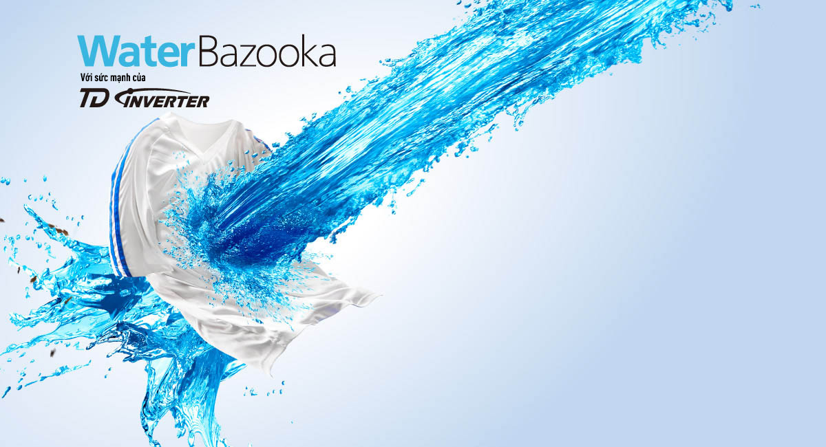 Xoáy Nước Mạnh Đánh Bay Vết Bẩn