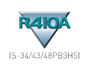 R410A (S-34/43/48PB3H5)
