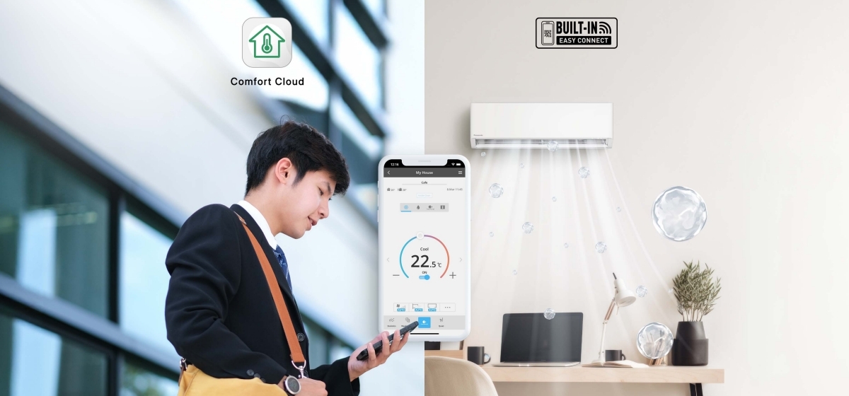 Kết nối và điều khiển điều hòa không khí mọi lúc mọi nơi