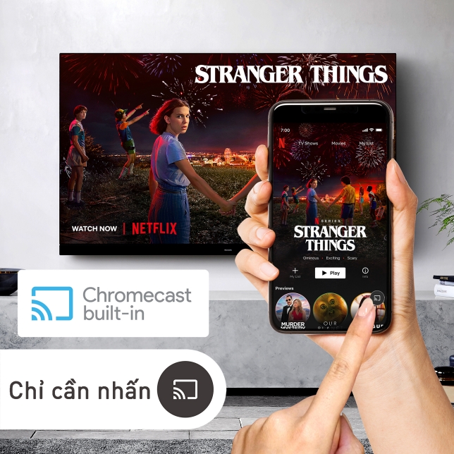 Phát loạt phim Netflix yêu thích của bạn