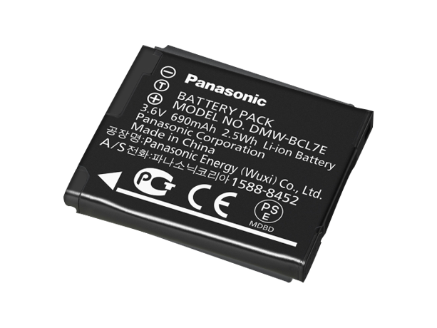 DMW-BCL7E Li-Ion Akku zu LUMIX DMC-SZ9, SZ3, XS3, XS1
