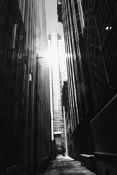 Fotografia monocromatica a Chicago