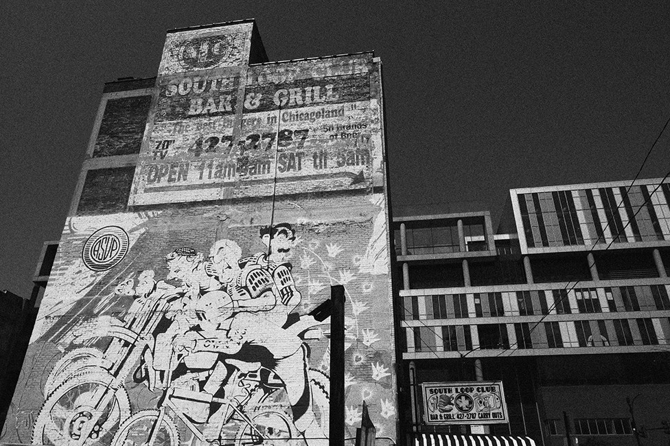 Fotografia monocromatica a Chicago