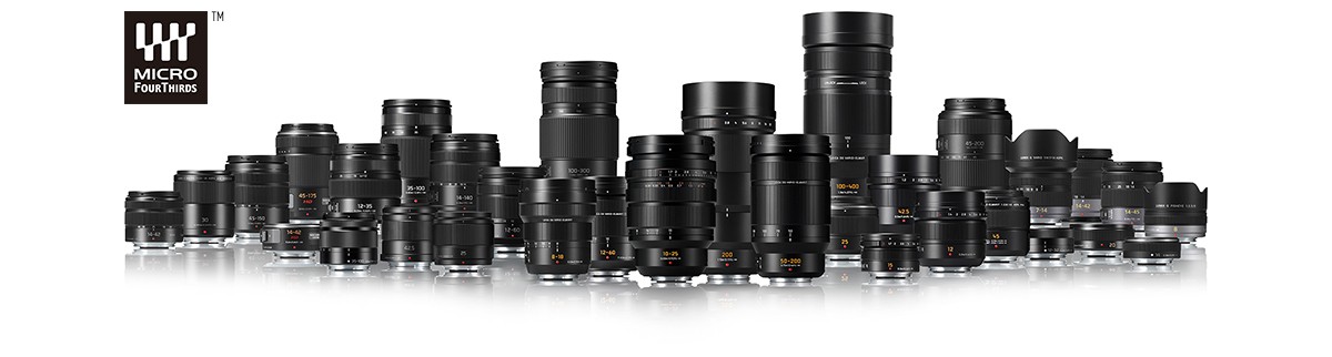 تشكيلة هائلة من العدسات.