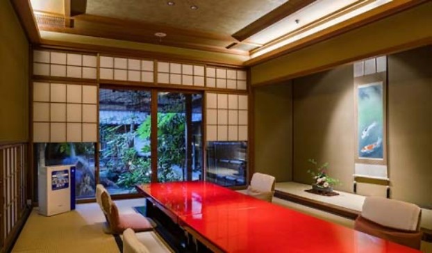 ziaino® installed in the Japanese restaurant