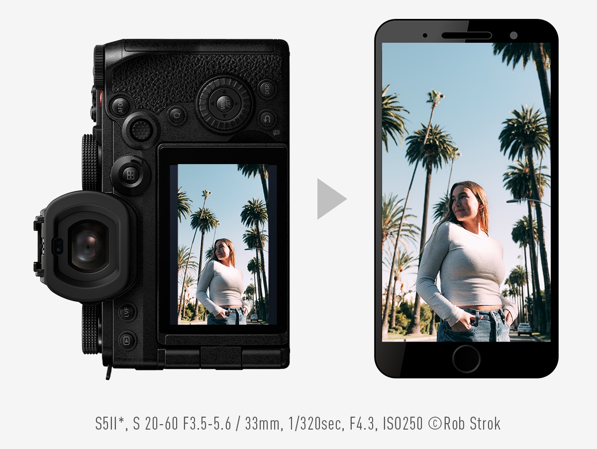 Vertical video shooting