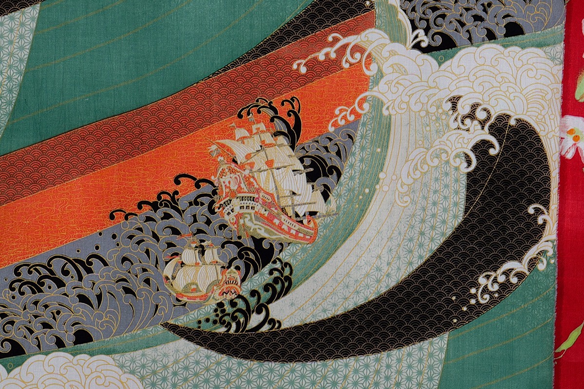 Close-up of part of the image