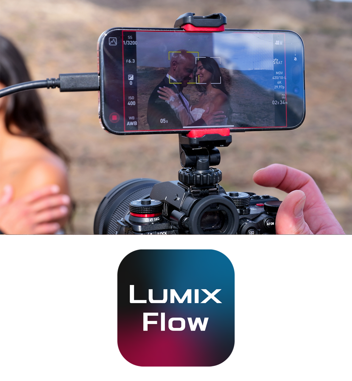LUMIX Flow app