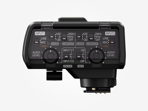 DMW-XLR1 อะแดปเตอร์ไมโครโฟน XLR (มีจำหน่ายแยกต่างหาก)