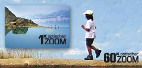 Starkes 60x-Zoom ab 20mm-Super Weitwinkel