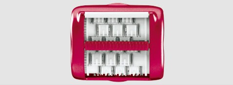 2-fach Epilierkopfsystem mit 48 Pinzetten