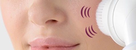 Ultraschallwellen für eine gründliche Reinigung mit Schaum