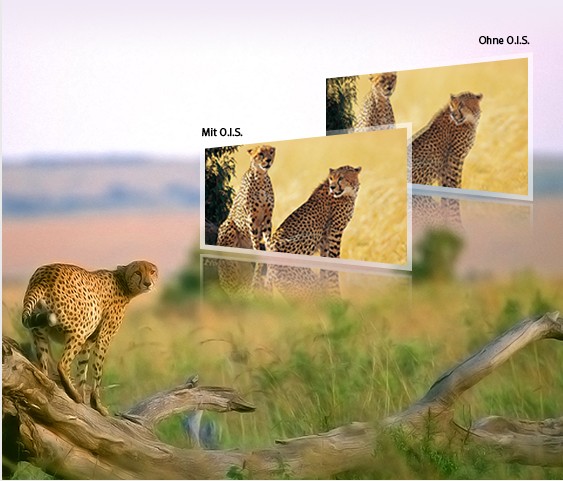 5-Achsen Hybrid O.I.S. Bildstabilisator