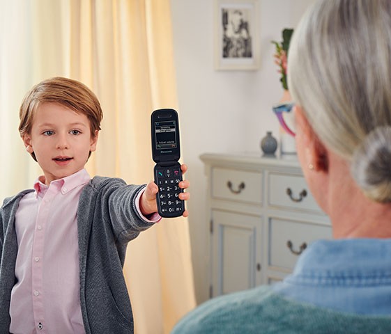 Leicht ablesbares 6,1cm (2,4-Zoll) Display