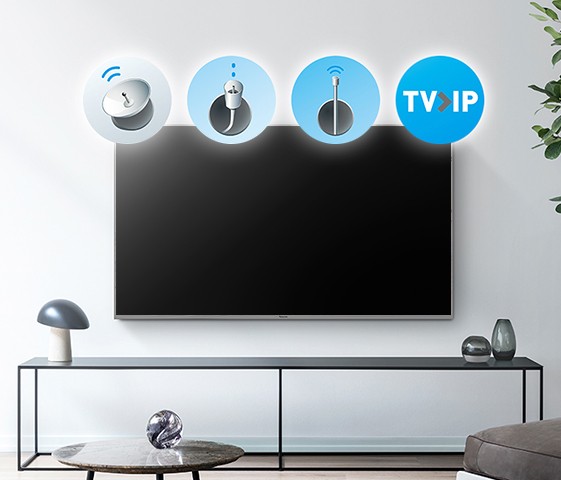 Quattro Tuner mit Twin KonzeptVier Arten von TV-Empfang – in einem System