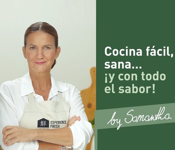 Samantha Vallejo-Nágera, embajadora Experience Fresh
