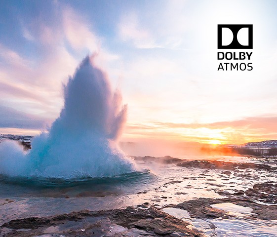 Une expérience audio unique offerte par le son Dolby Atmos