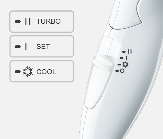 Suhu yang dapat dipilih/Pengaturan aliran udara