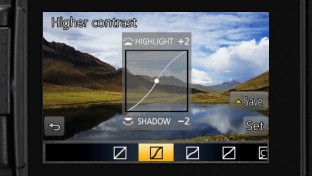 Controllo di zone di luce e ombre