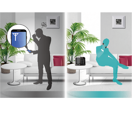 Mai più problemi di linea con i telefoni cellulari
