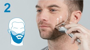 STEP 2: Make chin line