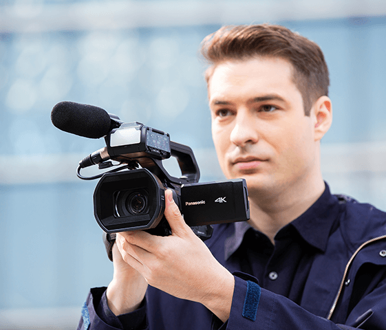 Industry's Smallest and Lightest 4K 60p Director's Camcorder