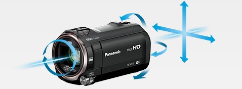 HYBRID O.I.S. + ذو 5 محاور