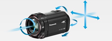 HYBRID O.I.S. + ذو 5 محاور