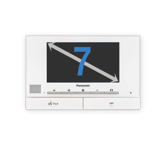 شاشة LCD ملونة مقاس 7 بوصات