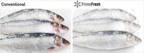 Minimal spreading of food odors