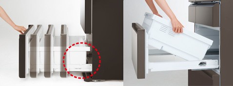 Drawers open easily—even when full