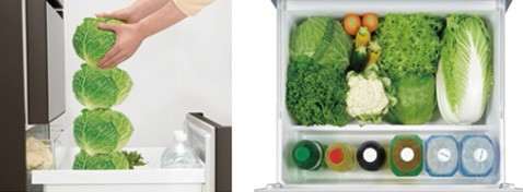 Drawers open fully for easy access and visibility