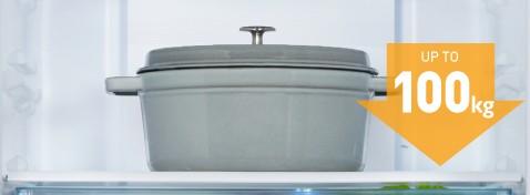 100kg tempered glass shelves