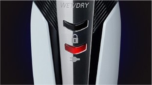 Low battery/charge status light