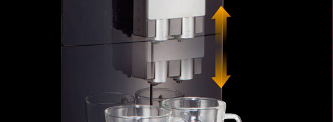 Flexible delivery height adjustment