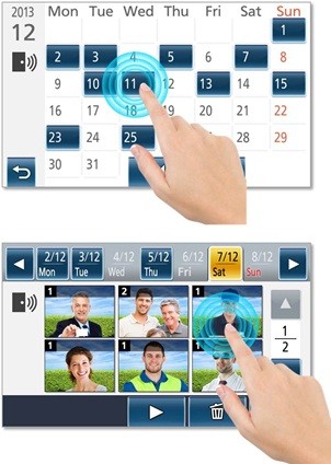 Check the recording list