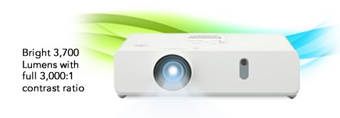 Remarkable brightness and high contrast
