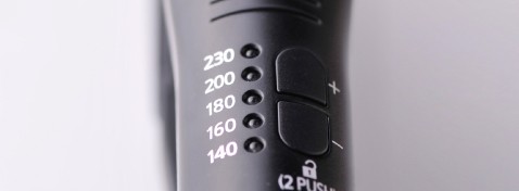 Broader choice of temperature settings