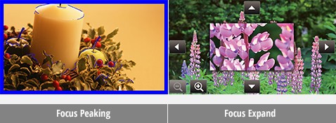 Focus Peaking/Focus Expand