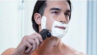 Bekväm våt och torr rakning