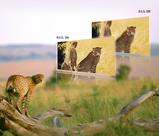 5-axis HYBRID Image Stabilisation