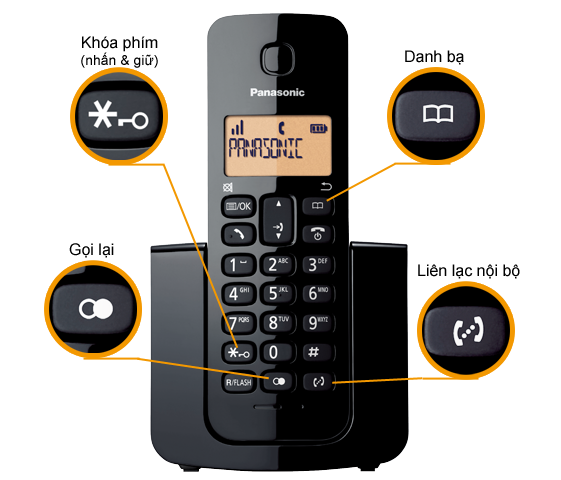 Phím chuyên dụng dễ dùng